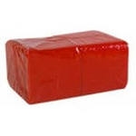 Салфетки 33*33 1сл 300л красные