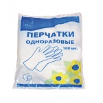 Перчатки полиэтиленовые L
